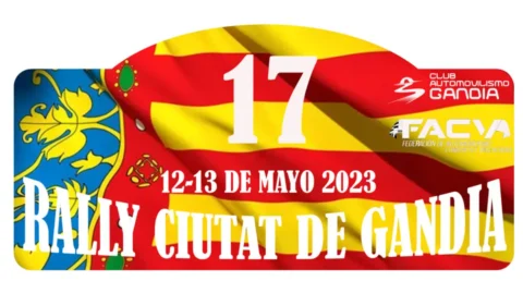 Rally Ciutat de Gandia pegatina